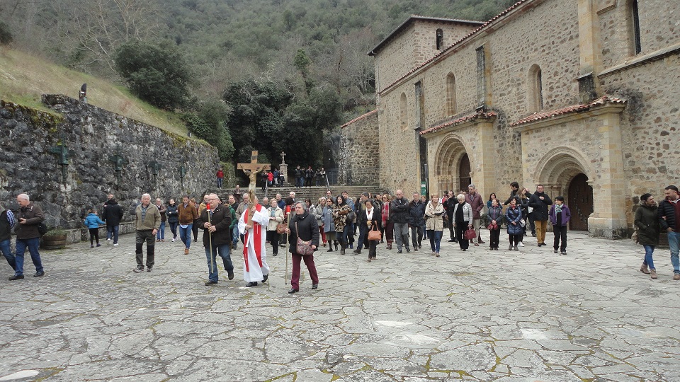 Inicio del viacrucis